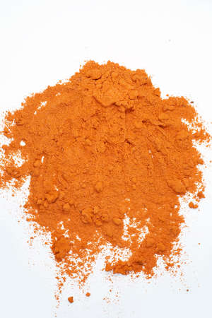 Colorful powder explosion on white background. selective focusの写真素材