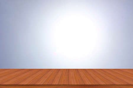 wooden table with sunlight blur bokeh backgrounds