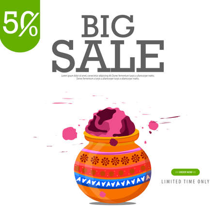 50% Off. Big Sale Advertising Banner Design backgrounds.のイラスト素材