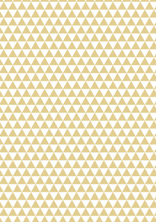 Gold Triangle Geometric Pattern Japanese Patternのイラスト素材