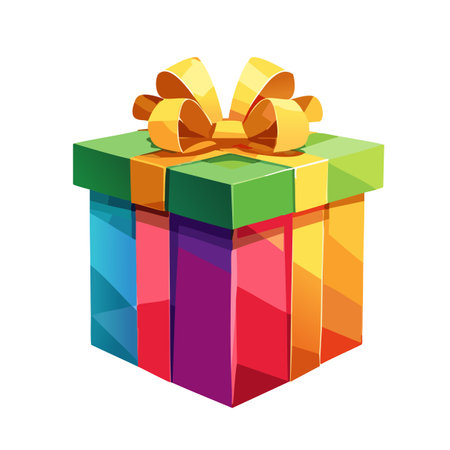 Colorful Gift Boxes Christmas Giftsの素材