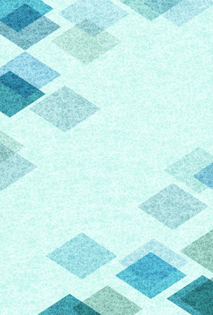 Japanese Pattern Summer Watercolor Backgroundのイラスト素材