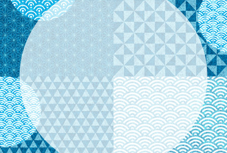 Japanese Pattern Japanese Paper Patterns Backgroundのイラスト素材