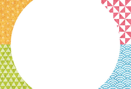 Japanese Pattern Japanese Paper Patterns Backgroundのイラスト素材