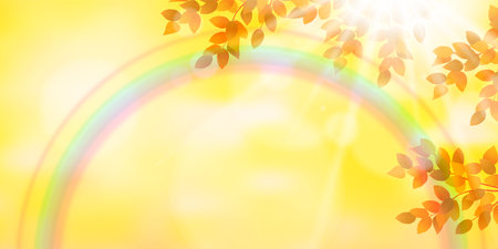 Autumn Leaves Maple Tree Autumn Backgroundのイラスト素材