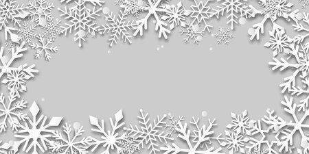 Christmas Snow Landscape Winter Backgroundのイラスト素材