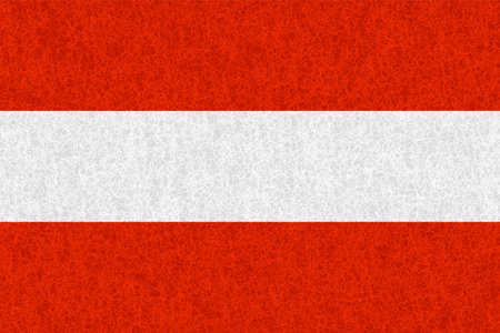 Austria Country Flag Watercolor Backgroundのイラスト素材