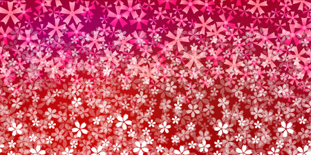 Cherry Blossoms Japanese Pattern Watercolor Backgroundのイラスト素材