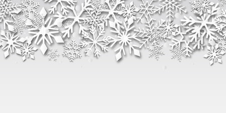Christmas Snow Winter Landscape Backgroundのイラスト素材