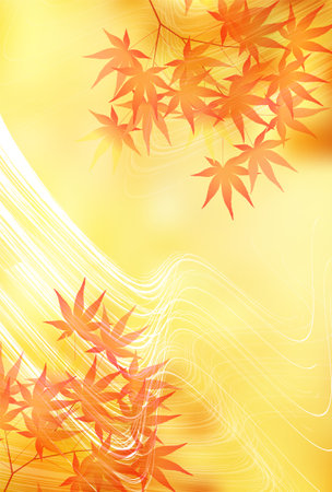 Autumn Leaves Maple Tree Autumn Backgroundのイラスト素材