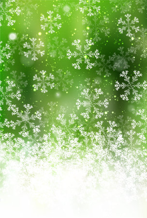 Christmas Snow Landscape Winter Backgroundのイラスト素材