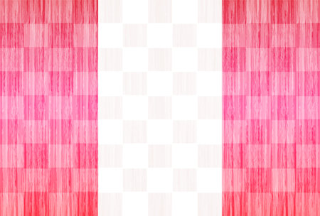 Japanese Pattern Sakura Watercolor Backgroundのイラスト素材
