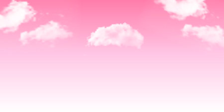 Spring Sky Cloud Landscape Backgroundのイラスト素材