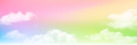 Sky Cloud Landscape Nature Backgroundのイラスト素材