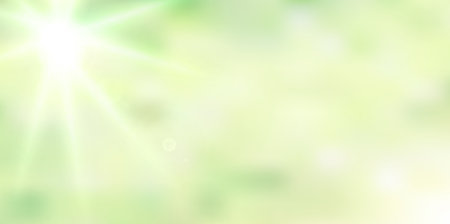 fresh green Japanese paper Watercolor Landscape Backgroundのイラスト素材