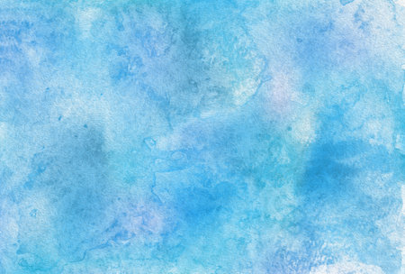 blue Japanese paper watercolor pattern backgroundの写真素材