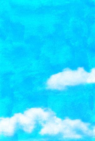 sky cloud summer landscape backgroundのイラスト素材