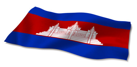 Cambodia flag country world iconの写真素材