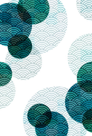 Nami Japanese Pattern Summer Background