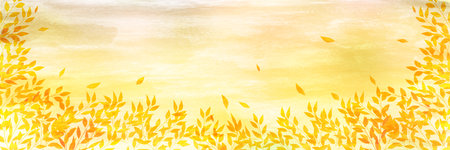 Autumn Leaves Leaves Autumn Backgroundのイラスト素材