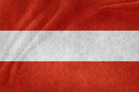 Austria Country Flag World Backgroundのイラスト素材