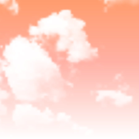 Sky Clouds Autumn Landscape Backgroundのイラスト素材
