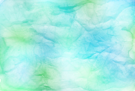 Japanese Pattern Summer Watercolor Backgroundのイラスト素材