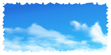 Sky Cloud Landscape Nature Backgroundのイラスト素材