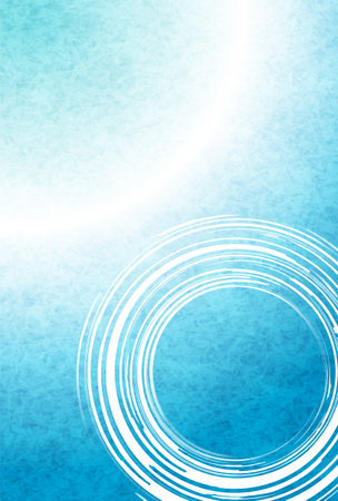 Japanese Pattern Shochu-Sympathy Watercolor Backgroundのイラスト素材