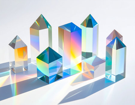 Colorful Light Generative AI Backgroundの素材