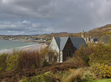 UK scotland near Pooleweの写真素材
