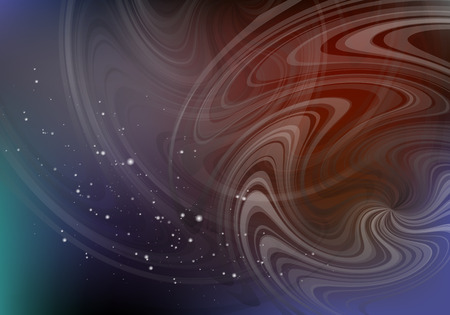 Background with swirling shapesのイラスト素材