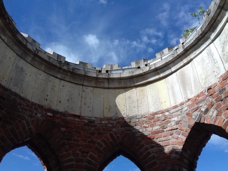 Ruins of the Turkish towerの写真素材