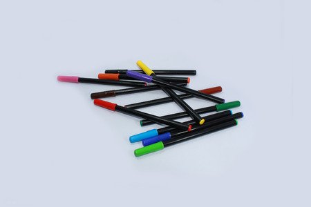 Color pen magicの写真素材