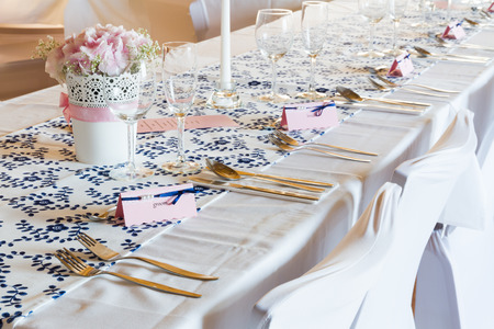 wedding table decorations
