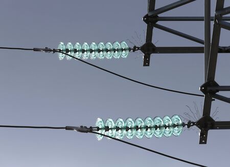 electric power linesの写真素材