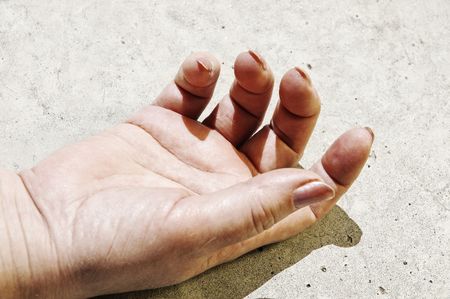 hand of the womanの写真素材