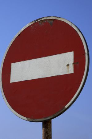 old traffic signの写真素材