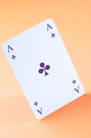 ace of clubsの写真素材
