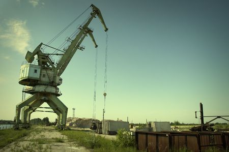 port of loadingの写真素材