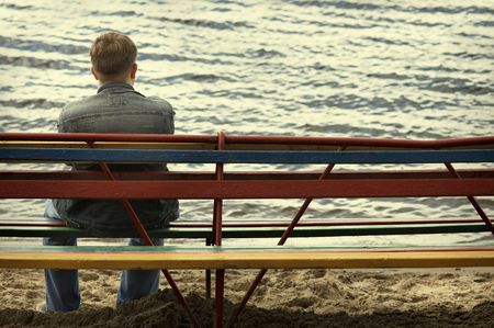 all aloneの写真素材