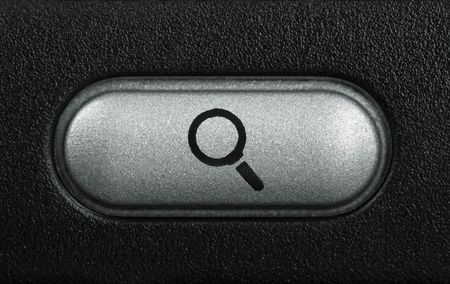 magnifier (focus point on the symbol)の写真素材