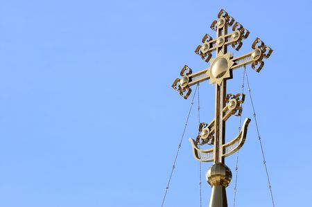 golden crossの写真素材