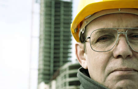 architect (special photo toned f/x, focus point on the right eye)の写真素材