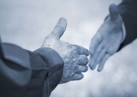 business handshakeの写真素材