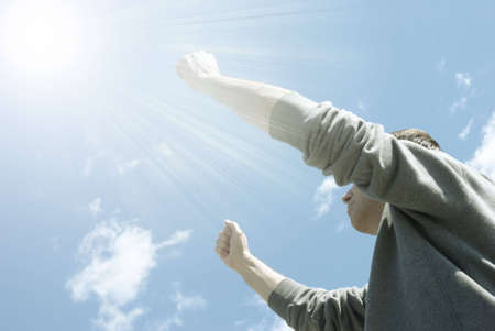 happy manの写真素材