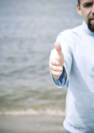 positive concept, special toned ,focus point on center of photoの写真素材