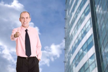 happy businessman の写真素材
