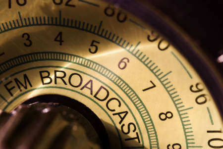 vintage radioの写真素材