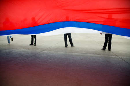 large russian flag の写真素材